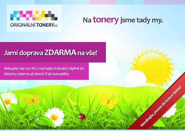Jarní doprava ZDARMA.