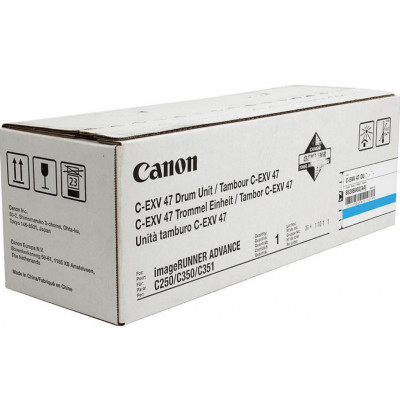 Originální válec Canon C-EXV47C (8521B002), azurový, 33000 stran