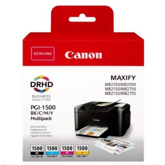 Inkout Canon PGI-1500CMYK (9218B005) na 400/300 stran