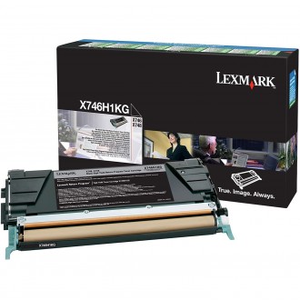 Toner Lexmark X746H1KG na 12000 stran