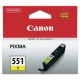 Originální inkoust Canon CLI-551Y (6511B001), žlutý, 7 ml