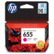 Originální inkoust HP CZ111AE (655), purpurový, 600 stran (12 ml)