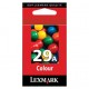 Originální inkoust Lexmark 18C1529E (#29A), barevný