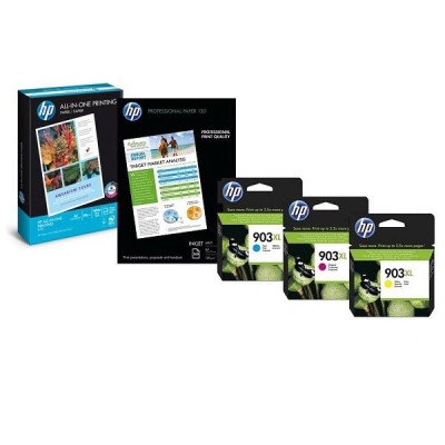 Originální inkoust HP 1CC20AE (903XL), CMY, 3-pack