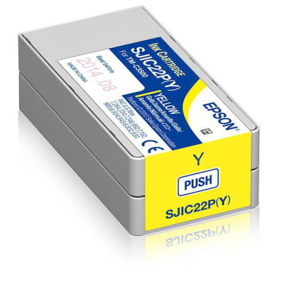 Originální inkoust Epson SJIC22P-Y (C33S020604), žlutý, 32,5 ml