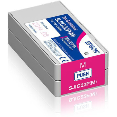 Originální inkoust Epson SJIC22P-M (C33S020603), purpurový, 32,5 ml