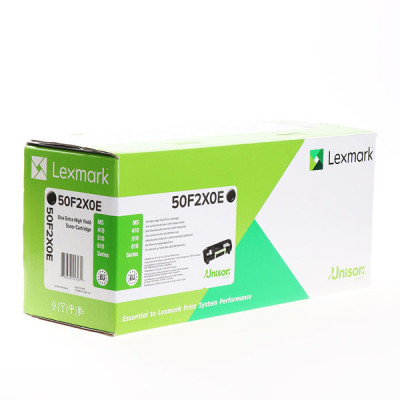 Originální toner Lexmark 50F2X0E, černý, 10000 stran