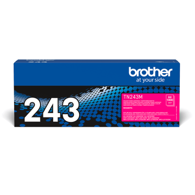 Originální toner Brother TN-243M, purpurový, 1000 stran