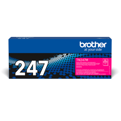 Originální toner Brother TN-247M, purpurový, 2300 stran