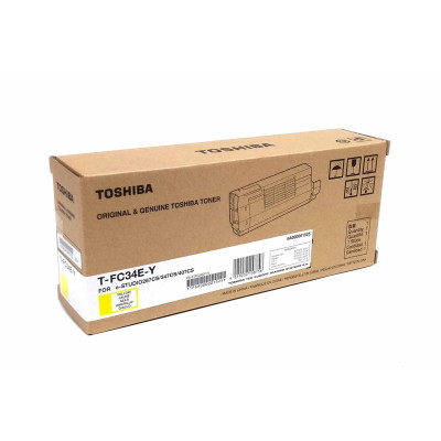 Originální toner Toshiba T-FC34E-Y (6A000001770), žlutý, 11500 stran