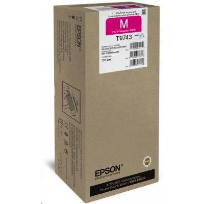 Originální inkoust Epson T9743 (C13T97430N), purpurový, 84000 stran (735,2 ml)
