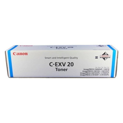 Originální toner Canon C-EXV20C (0437B002), azurový, 35000 stran