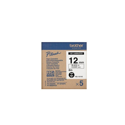 Originální páska Brother HGE-131, 5-pack