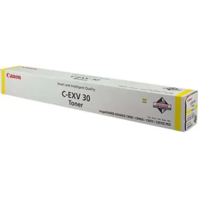 Originální toner Canon C-EXV30Y (2803B002), žlutý, 54000 stran