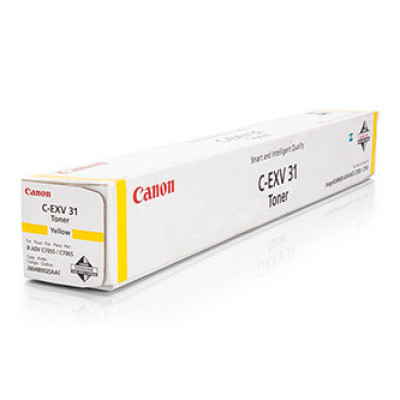 Originální toner Canon C-EXV31Y (2804B002), žlutý, 52000 stran