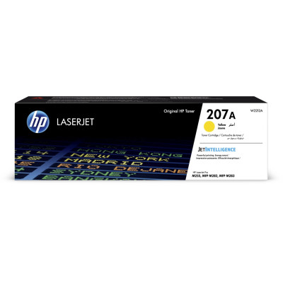 Originální toner HP W2212A (207A), žlutý, 1250 stran