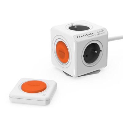 Allocacoc PowerCube Original Remote Set, white/grey