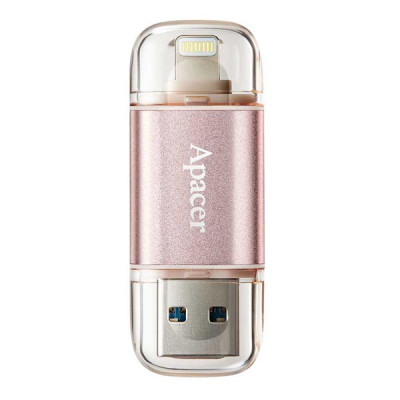 Apacer USB flash disk OTG, 3.1/Lightning, 64GB, AH190