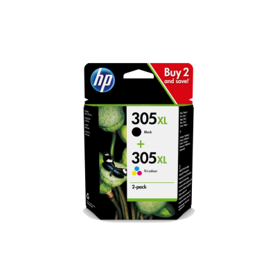 Originální inkoust HP 6ZA94AE (305XL), černý/barevný, 240/200 stran, 2-pack