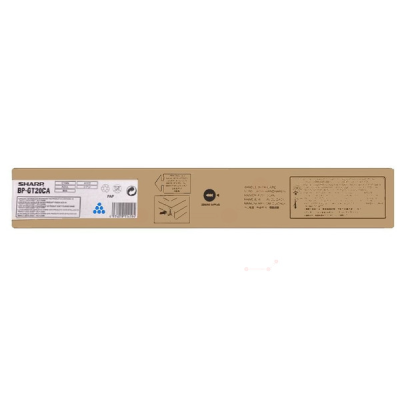 Originální toner Sharp BP-GT20CB, azurový, 5000 stran