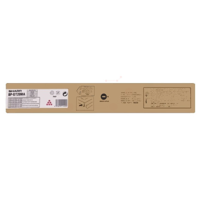Originální toner Sharp BP-GT20MB, purpurový, 5000 stran
