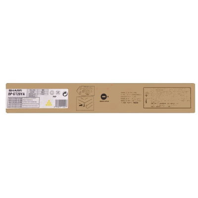 Originální toner Sharp BP-GT20YB, žlutý, 5000 stran