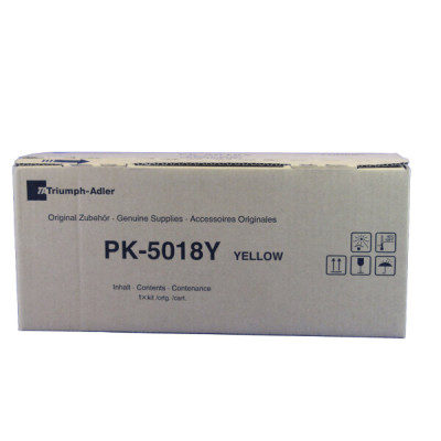 Originální toner Triumph Adler PK-5018Y (1T02TWATA0), žlutý, 11000 stran