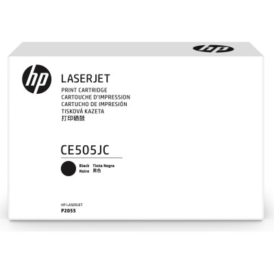 Originální toner HP CE505JC, černý, 8000 stran, Jumbo