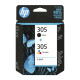 Originální inkoust HP 6ZD17AE (305), černý/barevný, 2-pack