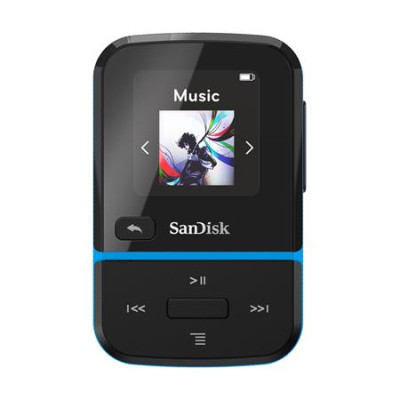 SanDisk MP3 Clip Sport GO 16 GB modrá
