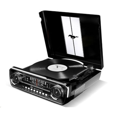 ION Mustang LP Black Polo-automatický gramofon