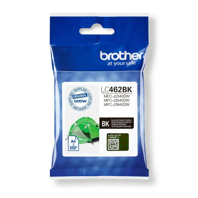 Originální inkoust Brother LC-462BK, černý, 550 stran