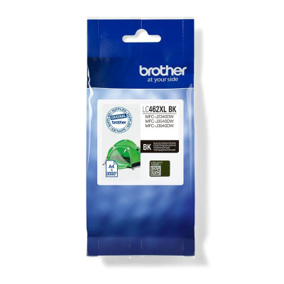Originální inkoust Brother LC-462XLBK, černý, 3000 stran, XL