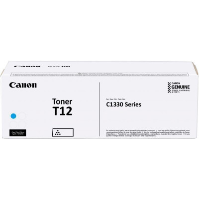 Originální toner Canon T12C (5097C006), azurový, 5300 stran