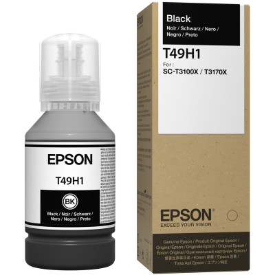 Originální inkoust Epson T49H1 (C13T49H10N), černý, 140 ml