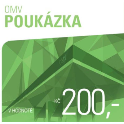 Dárek - poukázka ÖMV 200 Kč 