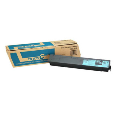 Originální toner Kyocera TK-875C, azurový, 31800 stran