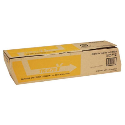 Originální toner Kyocera TK-875Y, žlutý, 31800 stran