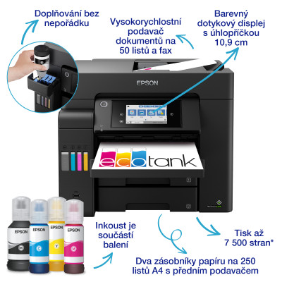 Multifunkční tiskárna Epson EcoTank Business L6550 (C11CJ30402)