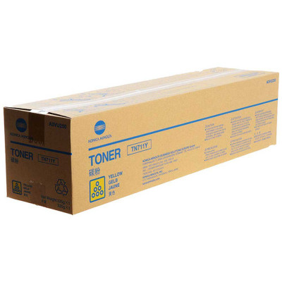 Originální toner Konica Minolta TN-711Y (A3VU250), žlutý, 31500 stran