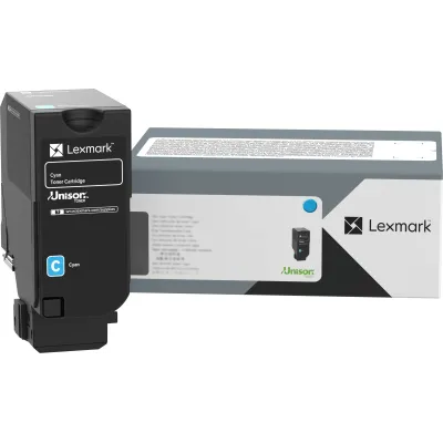 Originální toner Lexmark 24B7557, azurový, 15000 stran