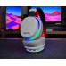 Marvo MONKA ECHO, sluchátka s mikrofonem, bílá, podsvícená, Tri-mode