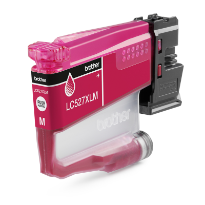 Originální inkoust Brother LC-527XLM, purpurový, 2000 stran