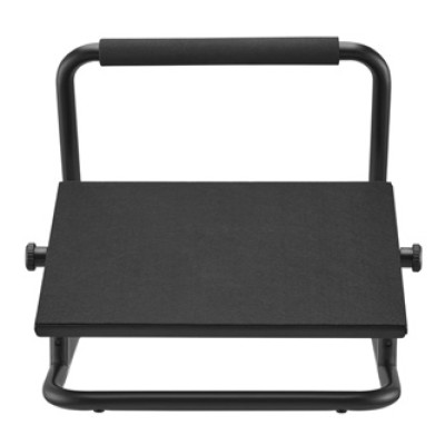 Powerton ERGO FLEX podstavec pod nohy, černý