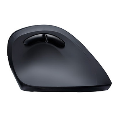 Powerton ERGO SHARK Myš bezdrátová, černá, 1600DPI