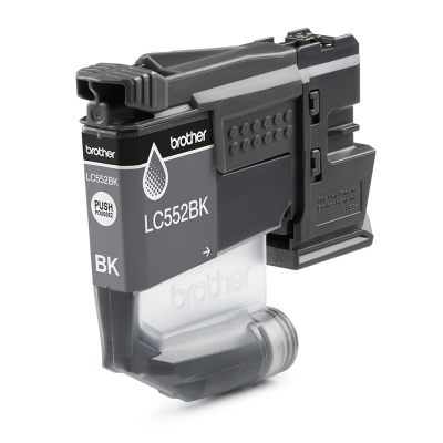 Originální inkoust Brother LC-552BK, černý, 550 stran