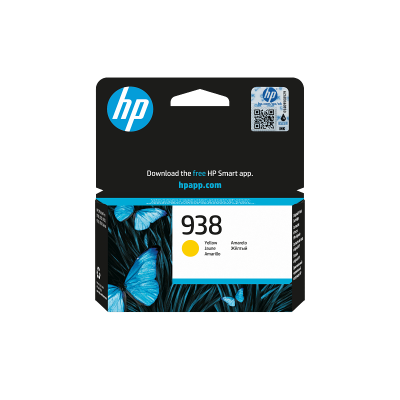 Originální inkoust HP 938 (4S6X7PE), žlutý, 800 stran