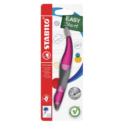 Ergonomické pero Stabilo EASY pro praváky, růžové