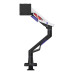 Powerton ERGO STRYNX Polohovatelný držák pro monitor, bílo/černá, 2-30KG, svorka, 24