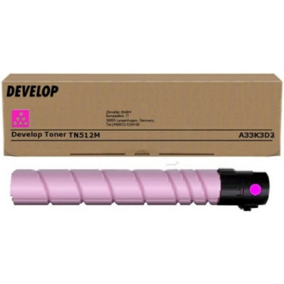 Originální toner Develop TN-512M (A33K3D2), purpurový, 26000 stran